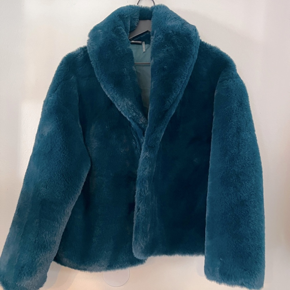 Fake fur, but so so soft and fun